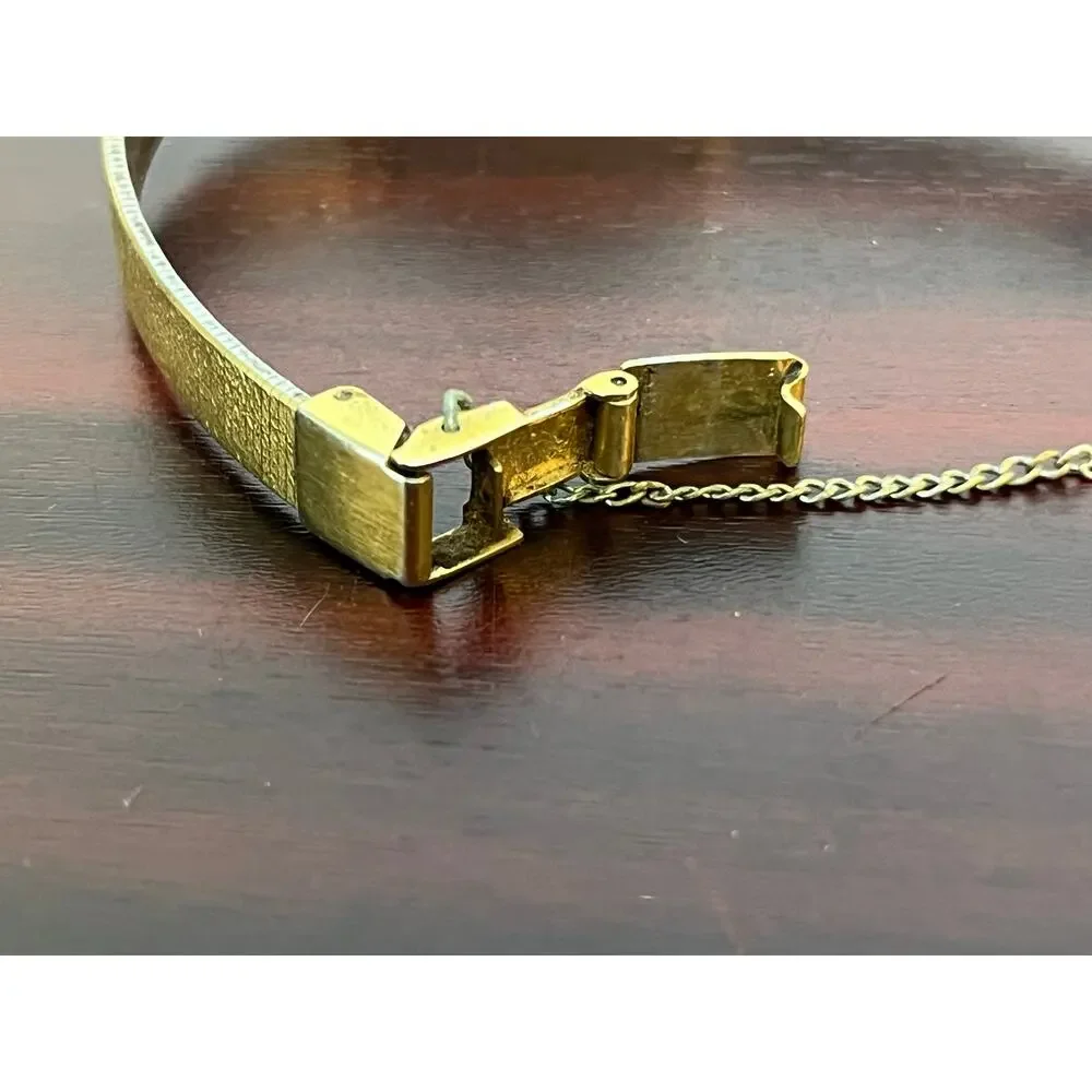 VTG Citizen Quartz Wrist Watch Gold Tone Dainty Untested